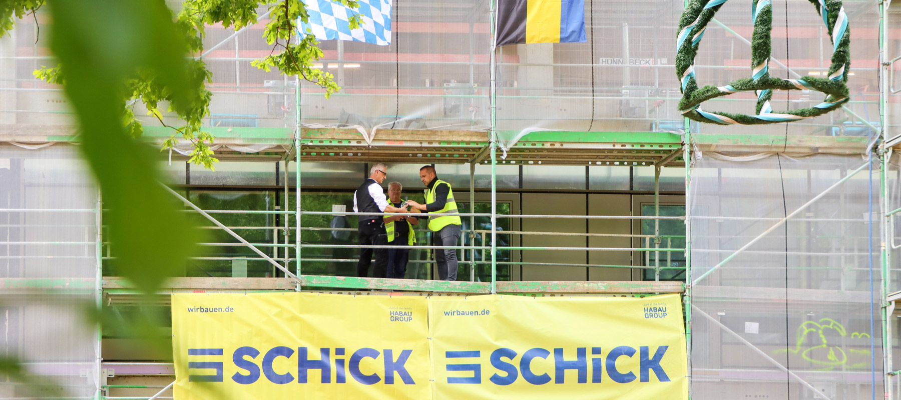 Richtfest Gymnasium Spardorf