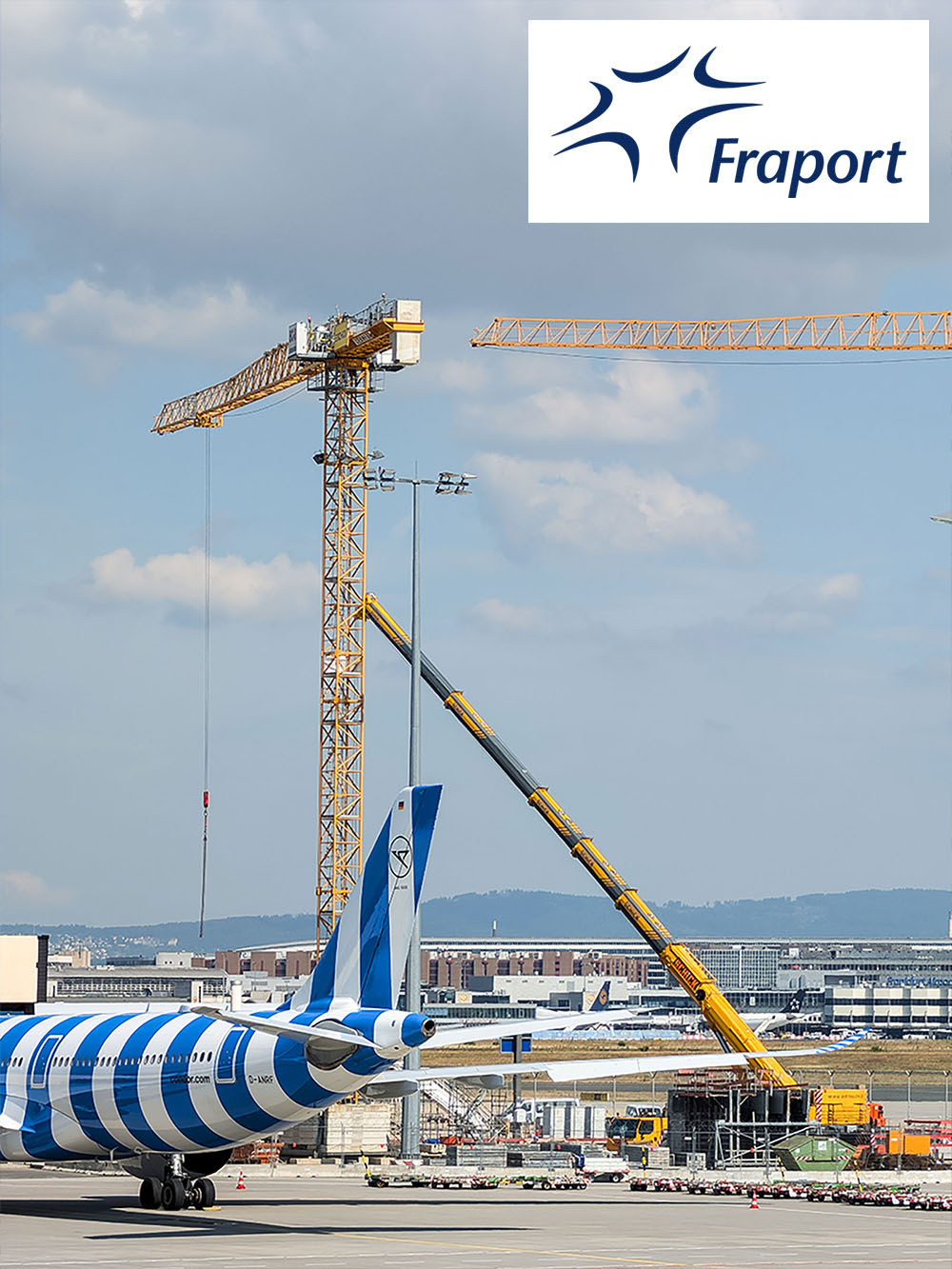 Kräne an Terminal 3 Pier G