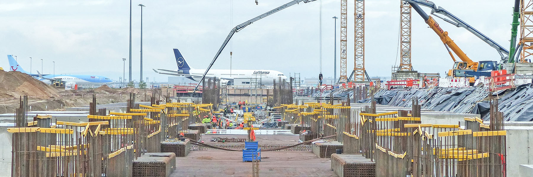 Pier J Terminal 3 Flughafen Frankfurt