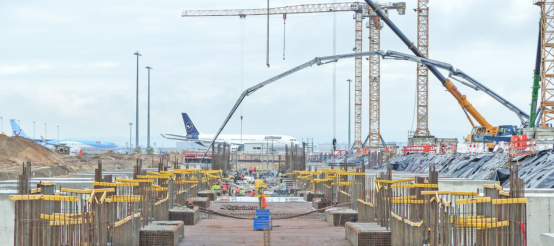 Pier J Terminal 3 Flughafen Frankfurt