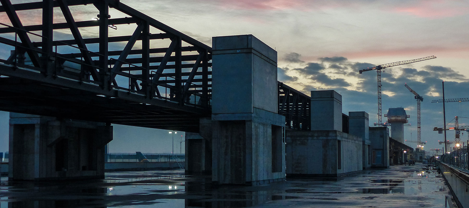 Pier H Terminal 3 Flughafen Frankfurt