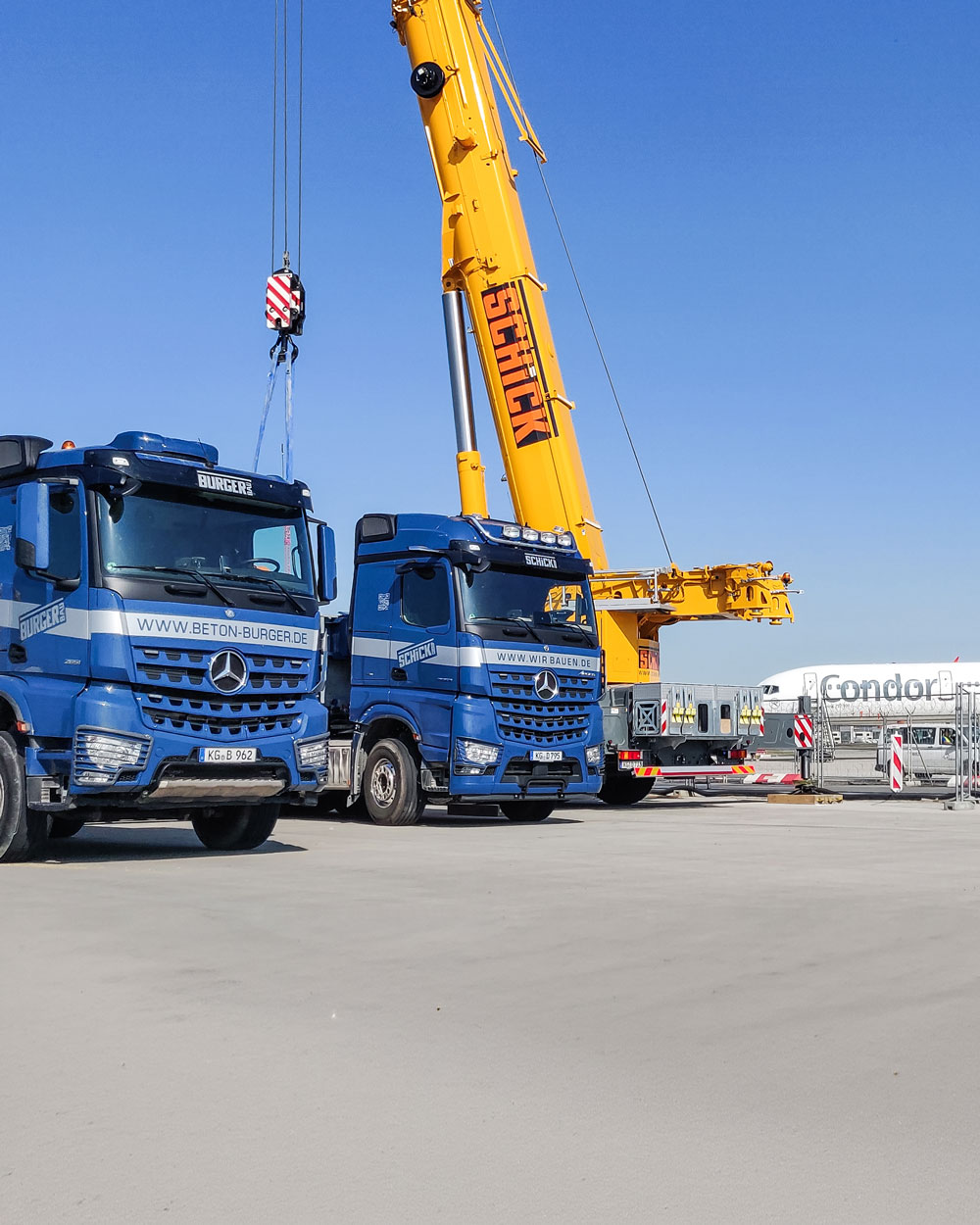 Leistungen am Terminal 3